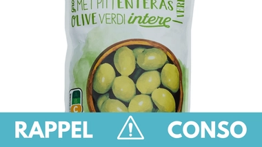 Rappel produit : ne consommez pas ces olives vertes en sachet