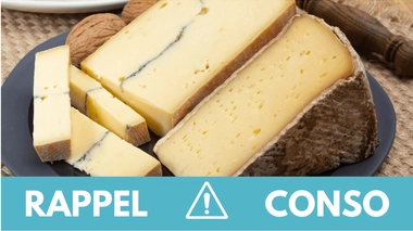 Rappel conso : nombreux fromages