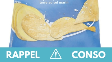 Rappel produit : Ne consommez pas ces chips de pomme de terre