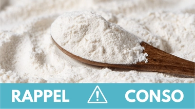 Rappel conso : farine