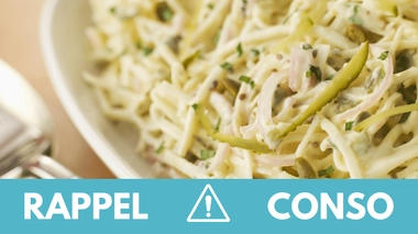 Il ne faut surtout pas consommer ces barquettes de céleri vendues dans toute la France