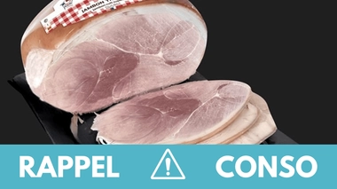Rappel produit : du jambon contaminé par des Listeria