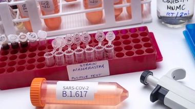 Le variant indien a déjà été repéré dans au moins trois pays africains (photo d'illustration)