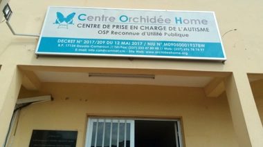 Le Centre Orchidée Home accueille les enfants souffrant d'autisme (Crédit photo Arnaud Ntchapda)