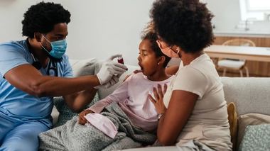 En Afrique, de plus en plus d'enfants sont asthmatiques (photo d'illustration)