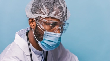 Un soignant en première ligne face au Covid-19 (photo d'illustration)