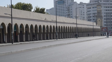 Les principales artères de Casablanca sont dépeuplées en cette période de confinement