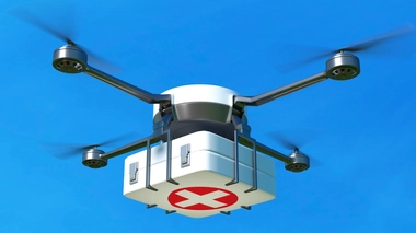 Grâce aux drones, la RDC peut livrer des médicaments dans des zones reculées (image d'illustration)