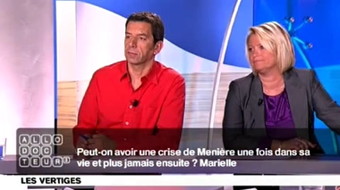 Vertiges : crise de Menière