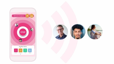 L'application App-Elles qui vient en aide aux femmes victimes de violences (illustration).