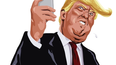 Donal Trump est un spécialiste des "Fake news" sur les réseaux sociaux (Illustration)