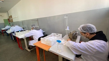 Au Maroc, 20.000 masques de protection sont fabriqués chaque jour par des prisonniers (photo d'illustration)