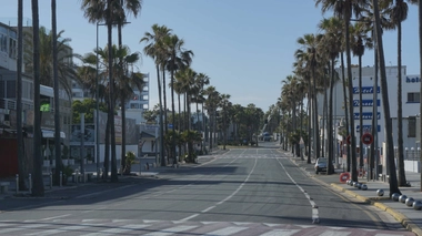 Les principales artères de Casablanca sont dépeuplées en cette période de confinement