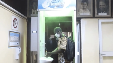 Ce portique pourrait réduire les contaminations au Covid-19 au Cameroun