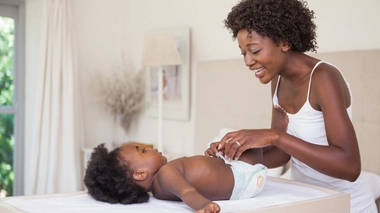 Certains conseils d'hygiène peuvent faire disparaître l'érythème fessier en trois ou quatre jours (Illustration)