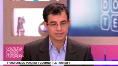 Fracture du poignet : chez l'enfant ?