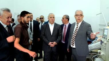 Le ministre de la santé visite le CHU de Blida, le 27 juin 2019