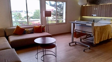 La clinique Ghandi de Casablanca offre une prestation de “suite” aux alentours de 4500 DH