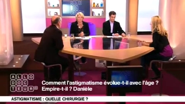 Astigmatie : comment évolue-t-elle ?