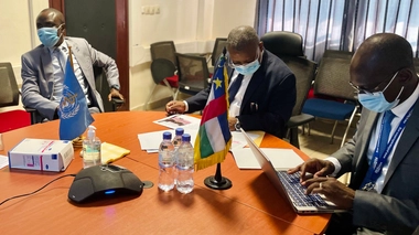 Le Dr Pierre Somse, Ministre de la Santé, veut accélérer la vaccination des Centrafricains