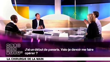 Chirurgie de la main : panaris