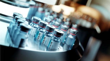 Des fioles de vaccins anti-Covid