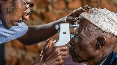 Le glaucome provoque une réduction du champ visuel