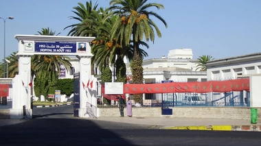 L'hôpital du 20 août 1953 à Casablanca