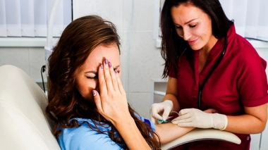 Beaucoup de personnes ont peur de leur propre sang