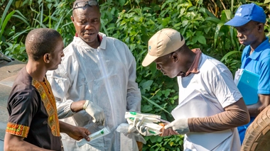 Mission d’investigation d'experts de l'Institut Pasteur de Bangui autour d’un cas de Monkeypox dans un village pygmée à Toma, en 2017
