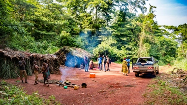 Mission d’investigation d'experts de l'Institut Pasteur de Bangui autour d’un cas de Monkeypox dans un village pygmée à Toma dans la commune de Ndolobo en juin 2017