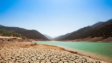 Le barrage de Ouirgane dans la région de Marrakech