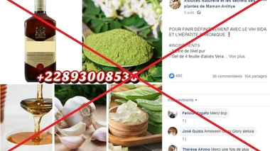 Non, cette potion à base de miel ne soigne pas le VIH et l'hépatite