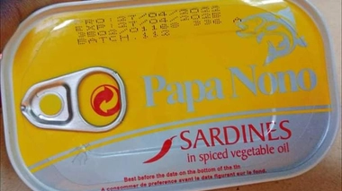 Les sardines Papa Nono