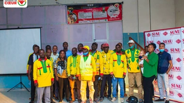 Les conducteurs de Taxi-Moto de Parakou sensibilisés sur les effets des pollutions sonores et atmosphériques sur le coeur