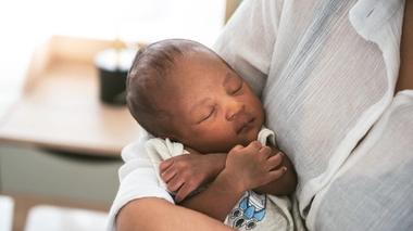 Un nourrisson africain 