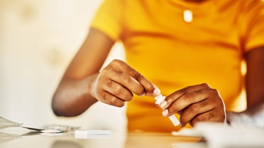 L'autotest est simple et rapide