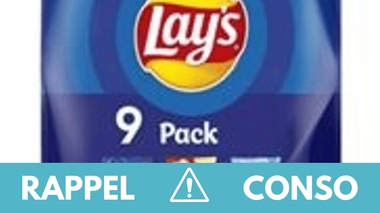 Des paquets de chips Lay's rappelés dans toute la France