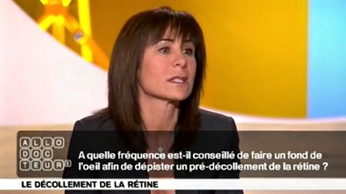 Décollement de la rétine : dépistage