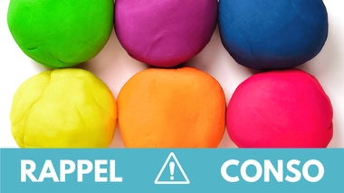Rappel conso : pâte à modeler