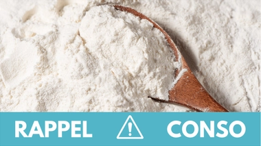 Rappel conso : farine