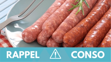 Rappel conso : merguez et saucisses