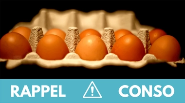 Rappel conso : oeufs