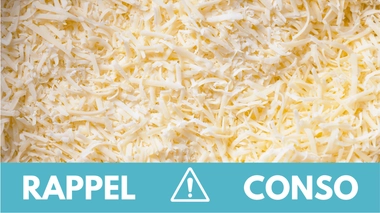Rappel conso : emmental râpé