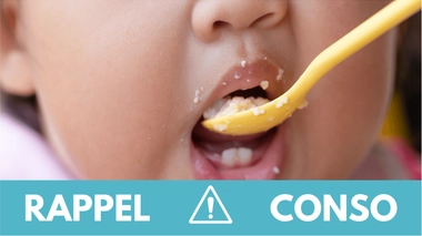 Rappel conso : aliment pour bébé