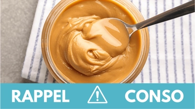 Rappel conso : beurre de cacahuète