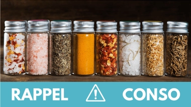Rappel conso : épices