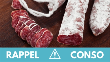 Rappel conso : saucisson