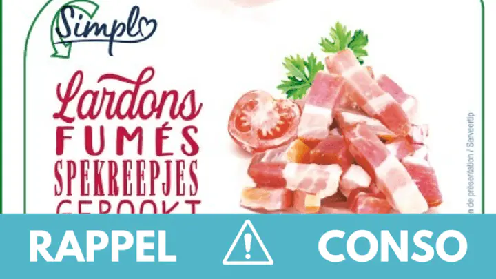 Salmonelles : ces lardons fumés font l'objet d'un rappel