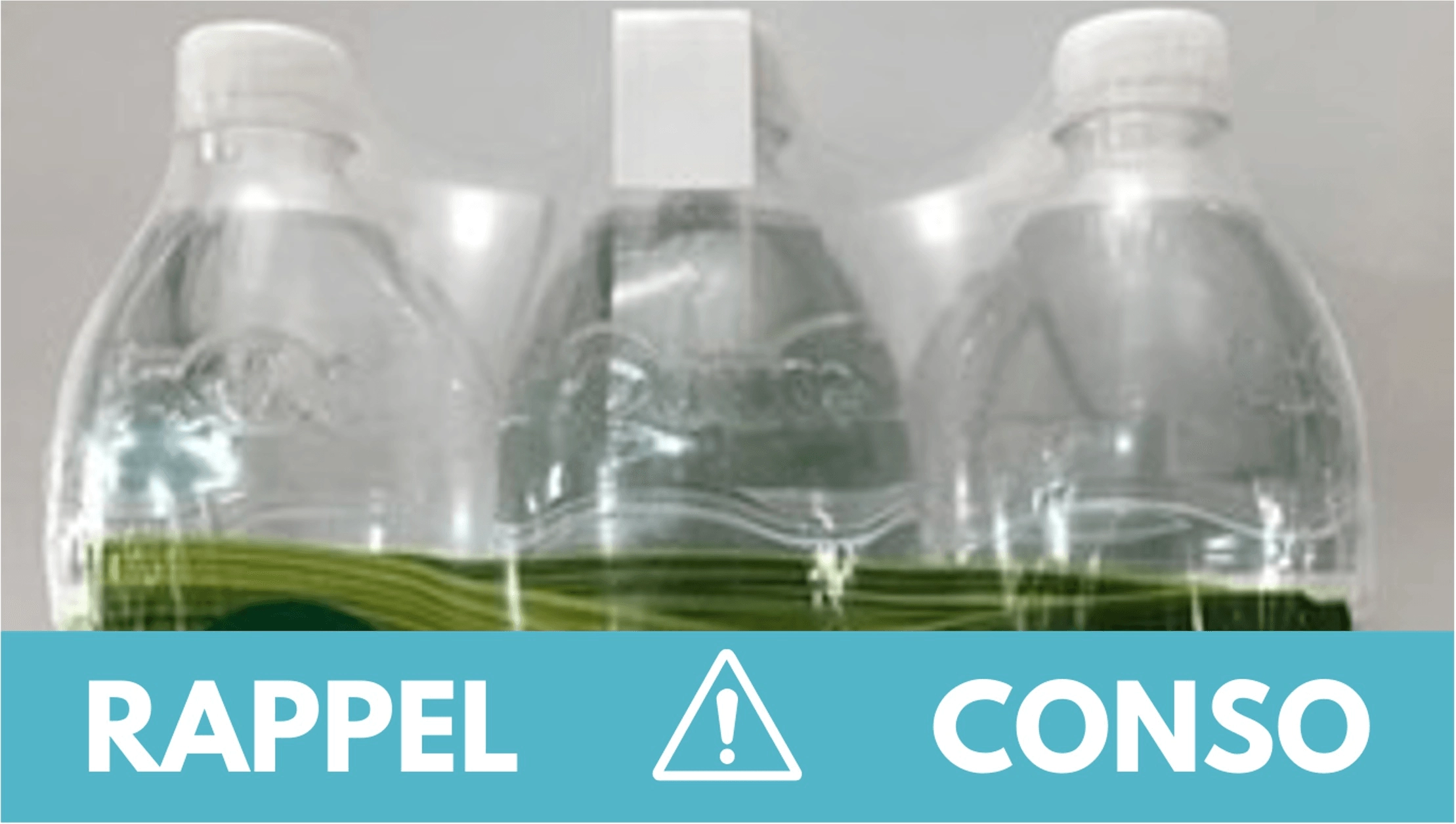 Rappel conso : eaux minérales